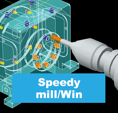 2D CAD/CAM Speedy mill/Win